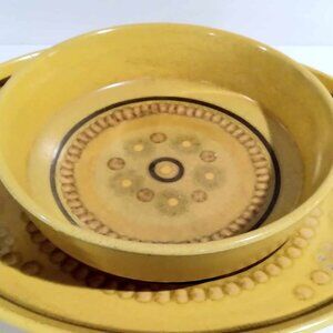 Franciscan Honeycomb Serving Dish and Platter Vintage